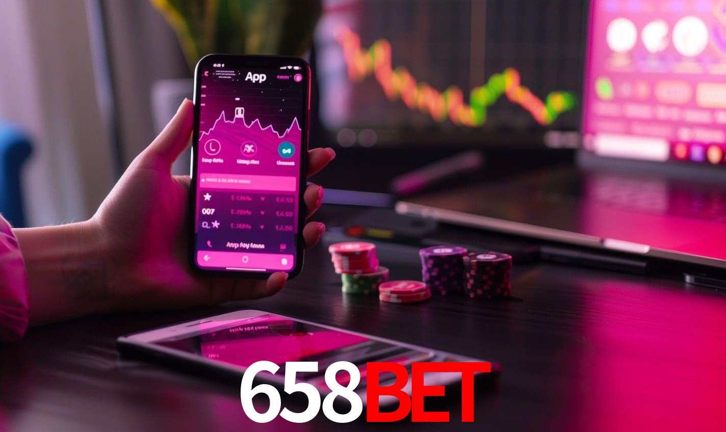 Comparação APP mobile vs versão web da 658bet